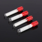 Medical Hospital Serum 1-10ml Glass PET Blood Test Red Vacuum Blood Collection Plain Tube without Additive
