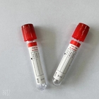 Disposable Pet Red Cap Plain Blood Collection Tube No Additive Medical