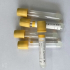 Medical Use Disposable Yellow Gel And Clot Activator Tube CE Certificated