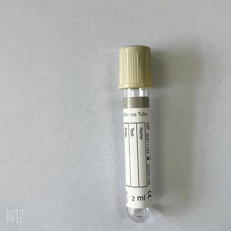 Vacuum Blood Collection Tube Grey Top For Glucose Sugar Test