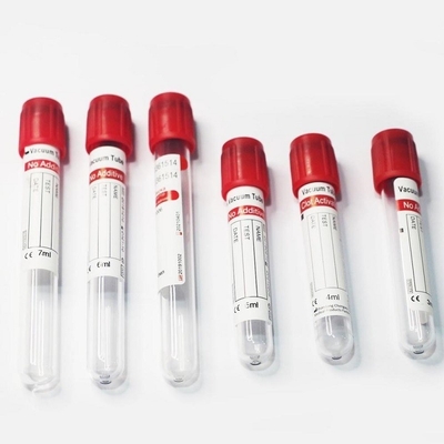 غير المنشط فراغ عادي أنابيب اختبار جمع الدم vacuum blood colletion tube لا مضافات