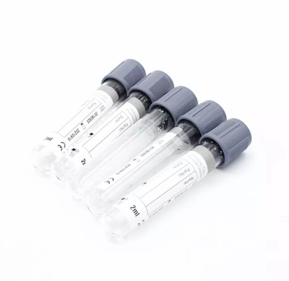 لوازم مختبر أنبوب الجلوكوز لجمع الدم فراغ من الزجاج vacuum blood colletion tube 10 مللي