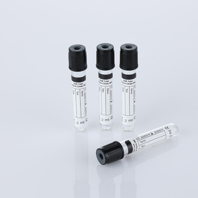 أجهزة جمع الدم المستخدمة مرة واحدة للطبيب ESR Tube Sodium Citrate 1:4
