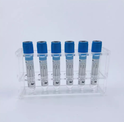 1.8ml-8ml سيتريت الصوديوم 9 1 أنبوب ضرورية لجمع الدم / اختبار مادة بي تي / الزجاج