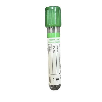 Green Top Plasma Tubes: Lithium Heparin Anticoagulant for STAT Testing